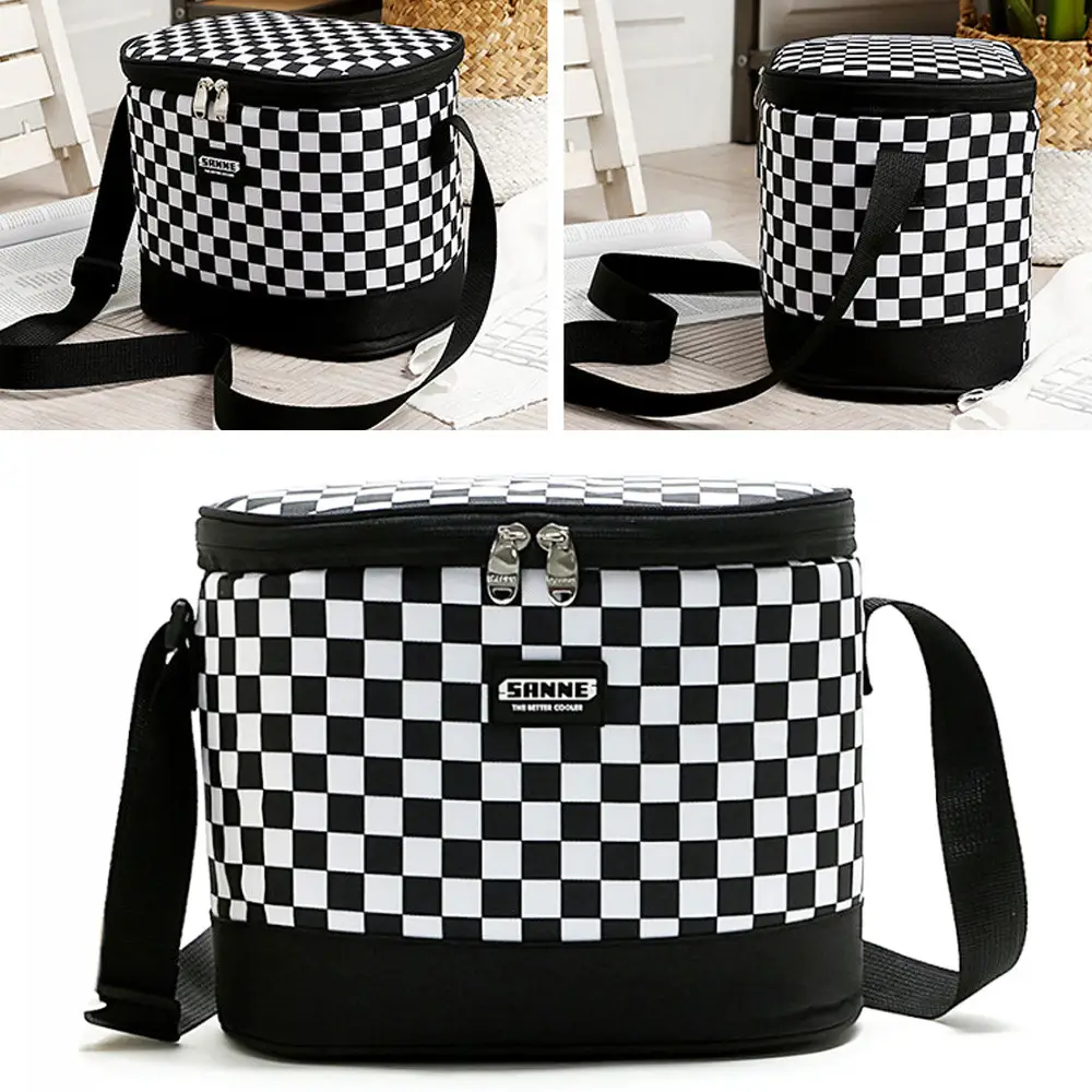 Sanne 9.5L Chequered Pattern Lunch Bag #21102 Sanne 9.5L Chequered Pattern Lunch Bag #21102